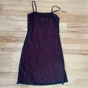 Vintage 90s mesh dress